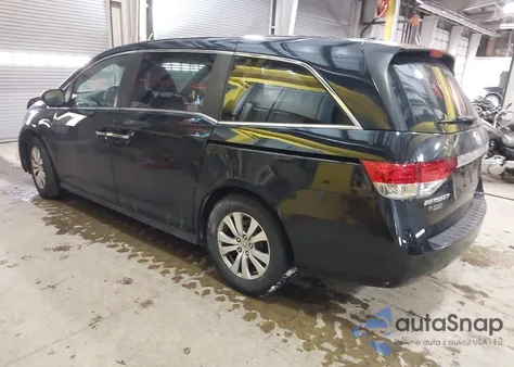 2017 Honda Odyssey Ex-L из США, поврежденный, VIN 5FNRL5H68HB002709